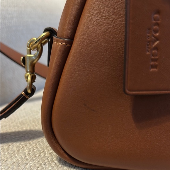 Coach Brown Borough Bowling Leather bag 🥰🥰🥰 - Picture 5 of 9